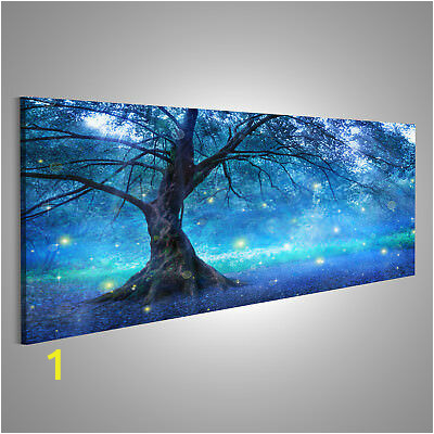Canvas Wall Art Fairy Tree In The Mystic