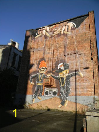 Wall Murals In Glasgow Marionetas Hip Hop Picture Of City Centre Mural Trail