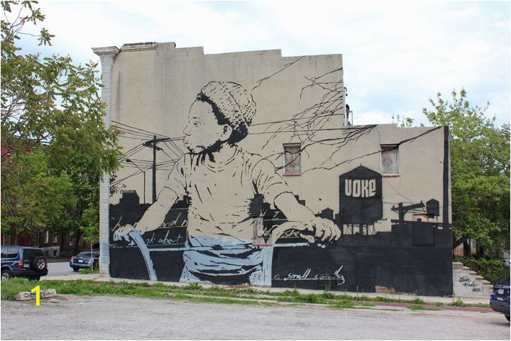 Wall Murals In Maryland Chris Stain Boy On A Bike Open Walls Mural Project