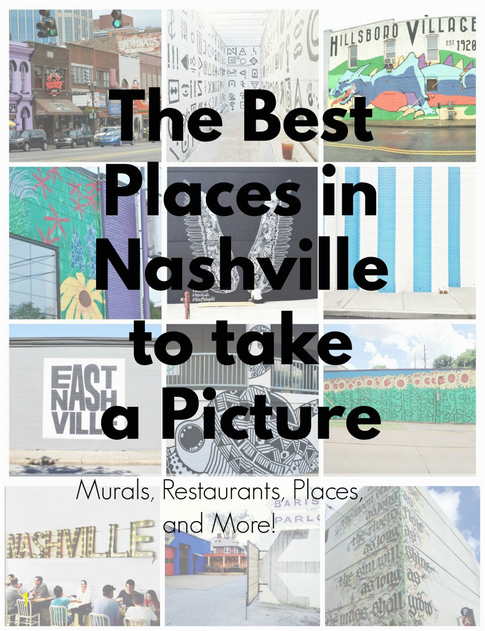 the best places in nashville to take a picturs