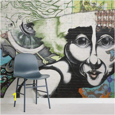 Wall Murals In Pakistan Graffiti Face Graffiti Square Wall Murals