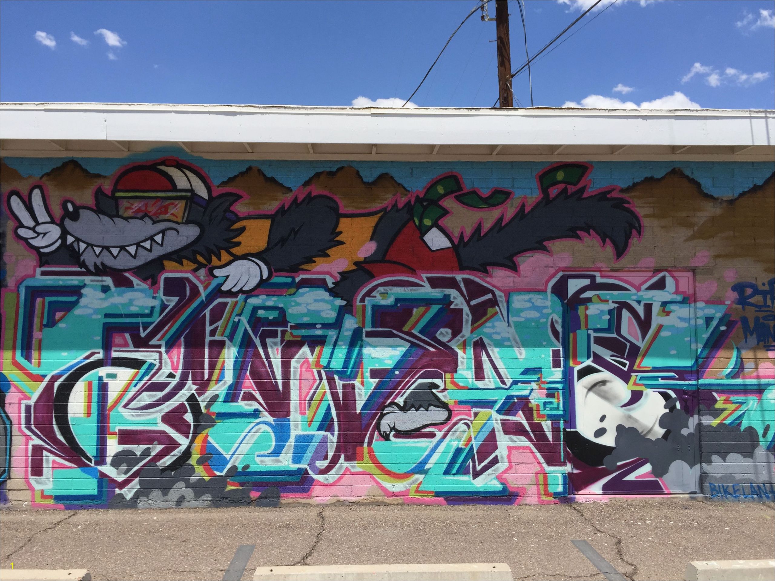 Wall Murals In Phoenix Melrose District Phoenix Az Wallart Urban Art