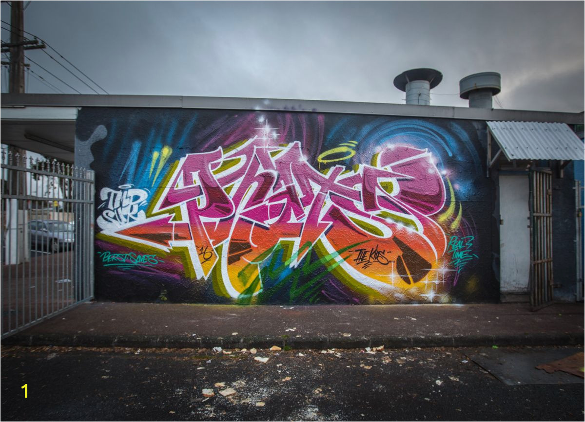 Wall Murals New Zealand Real Time Web Series 5 Phat1 Tmd Suk Ironlak New Zealand