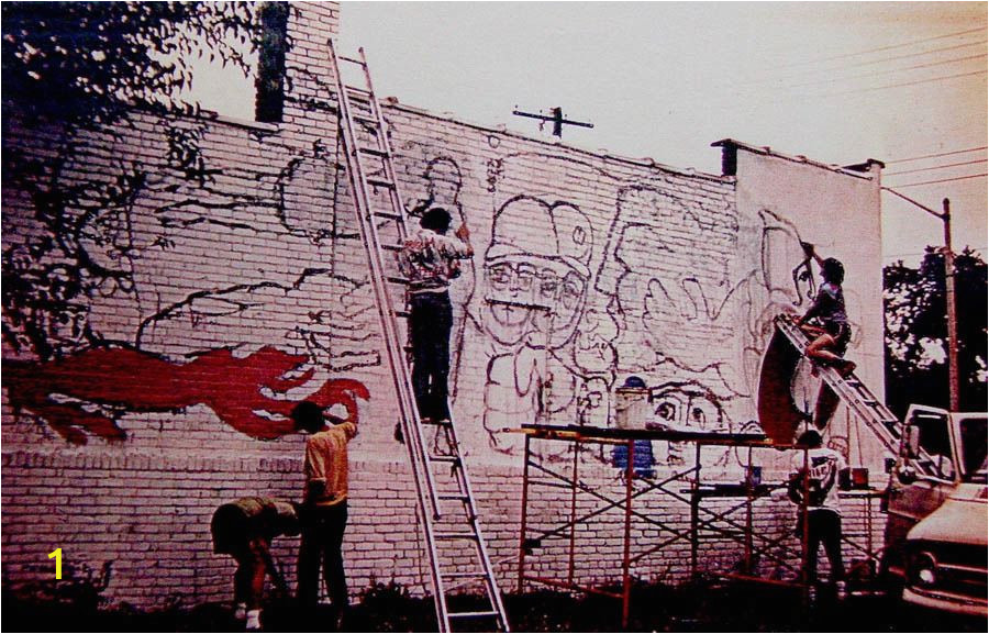 Wall Murals orlando Fl Champaign Urbana Illinois Earth Werx Garage 1979 Just before