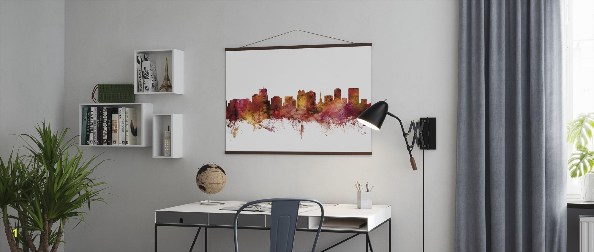 Wall Murals orlando Fl orlando Florida Skyline Trendy Poster Wall