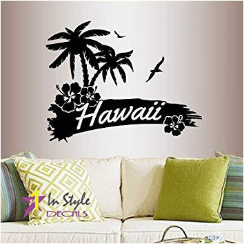 Wall Murals Palm Trees Amazon In Style Decals Wall Vinyl Decal Home Decor Art