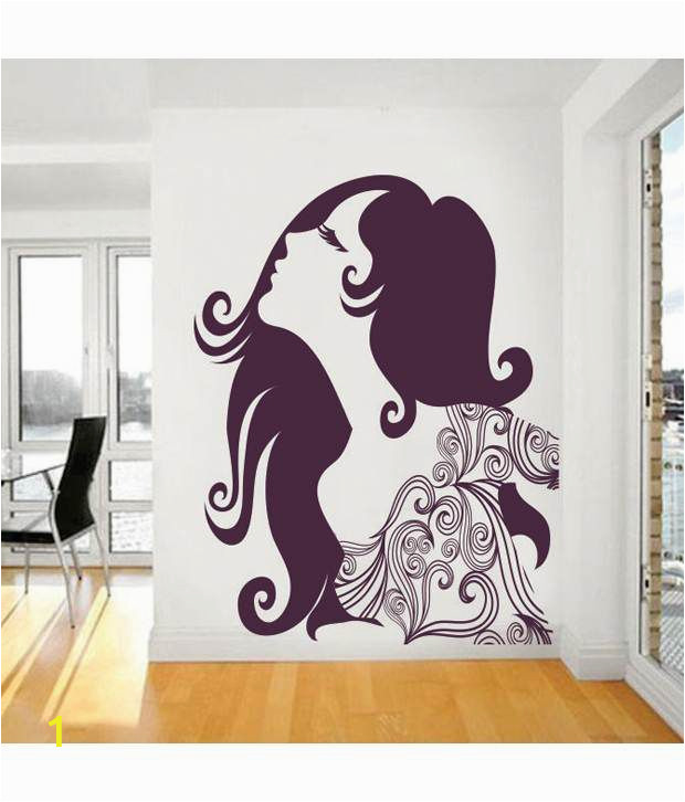 Wall Murals Price In India Impression Wall Florel Girl Design Wall Art