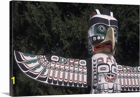 Wall Murals Vancouver Bc Canada Bc Vancouver Native American totem Pole In Stanley