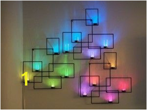 Wall Murals with Lights 76 Diy Wall Art Ideas for Those Blank Walls