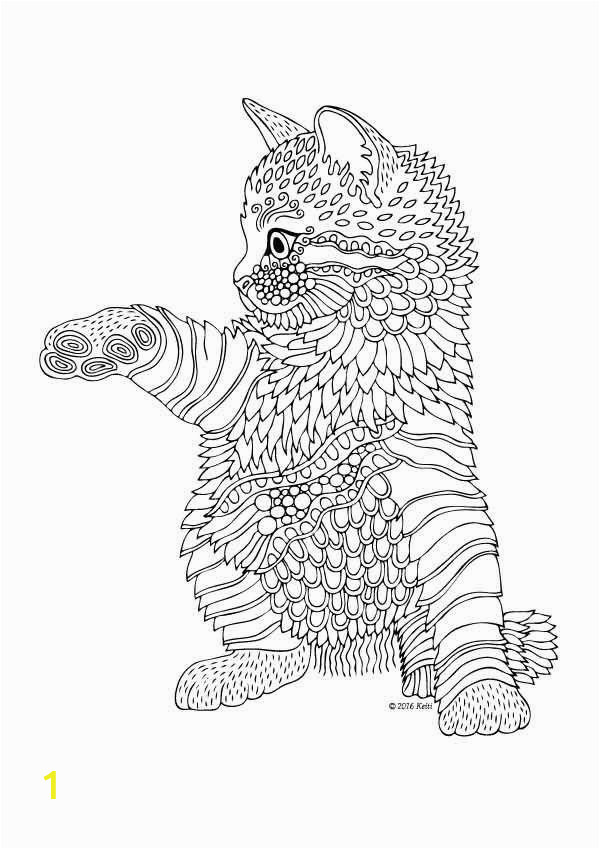 awesome coloring pages cat for adults of coloring pages cat for adults 1