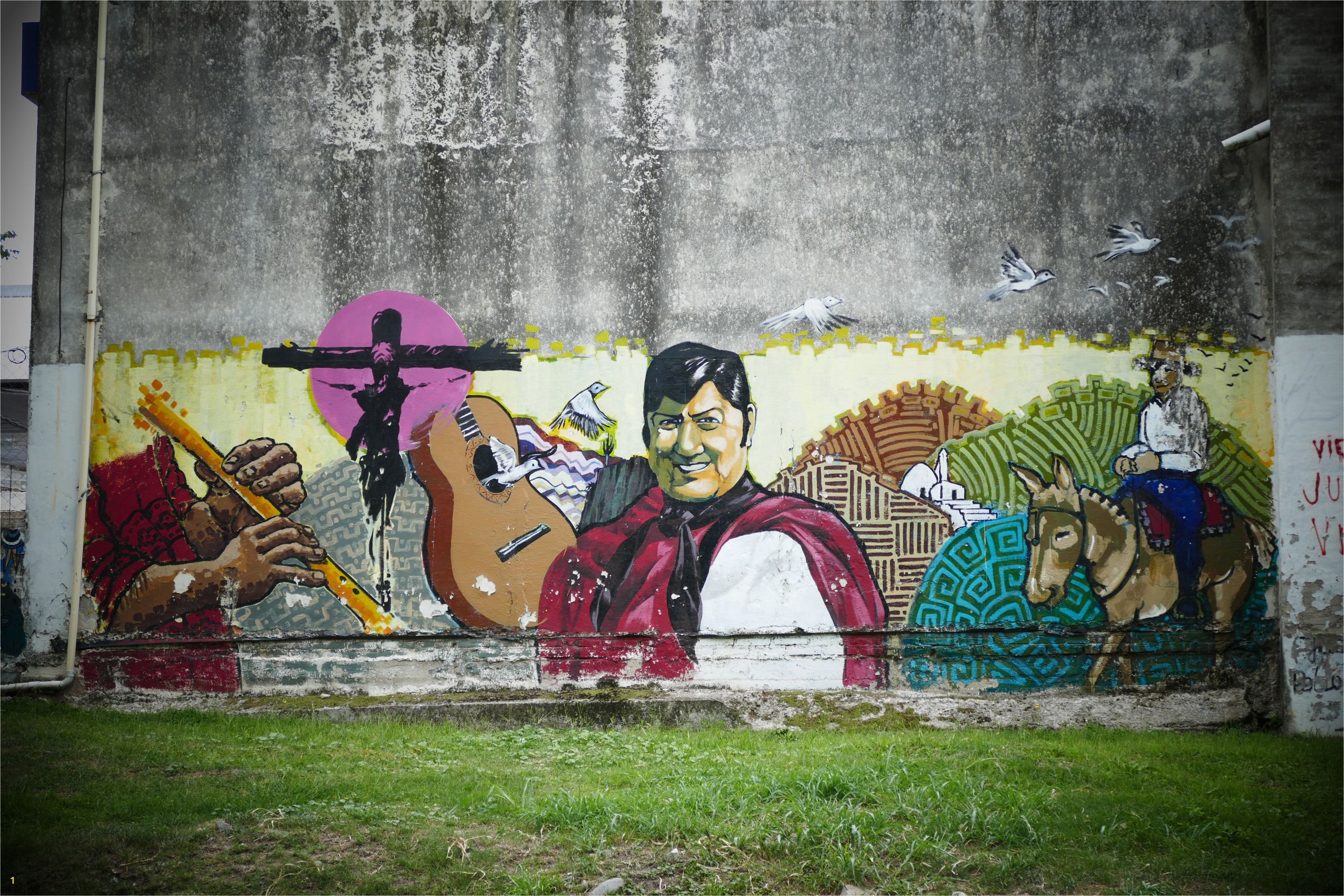 Otro mural en Unquillo
