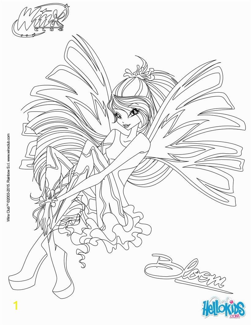bloom transformation sirenix coloring page 7m2