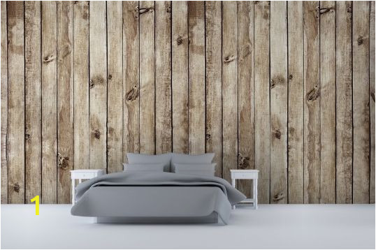 Wooden Planks Wall Mural soft Wood Wallpaper Wood Panel Effect