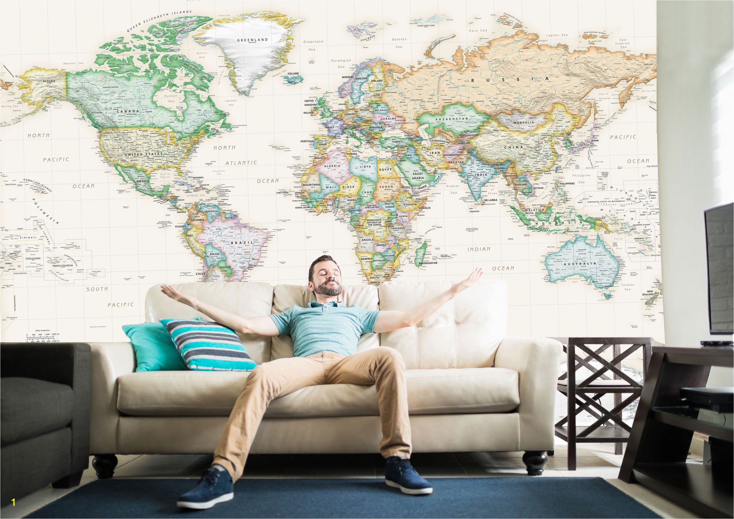 World Executive Wall Map Mural 41 World Maps that Deserve A Space On Your Wall