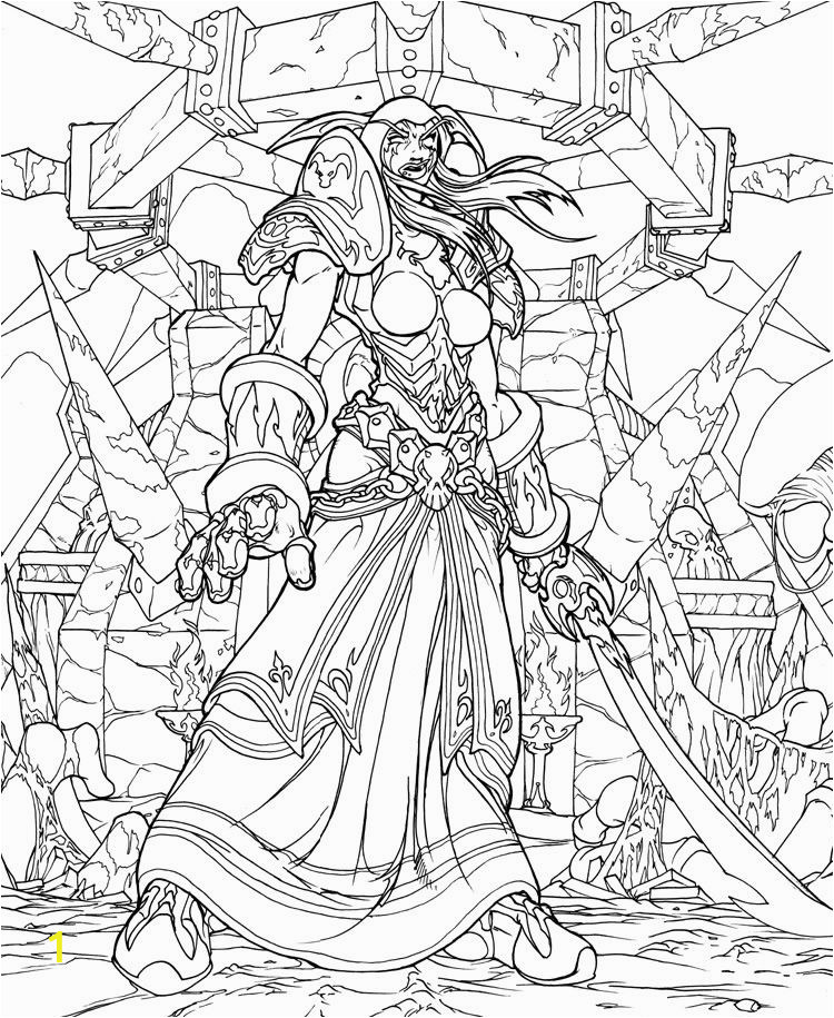 World Of Warcraft Coloring Pages Free Coloring Pages Of World Of Warcraft