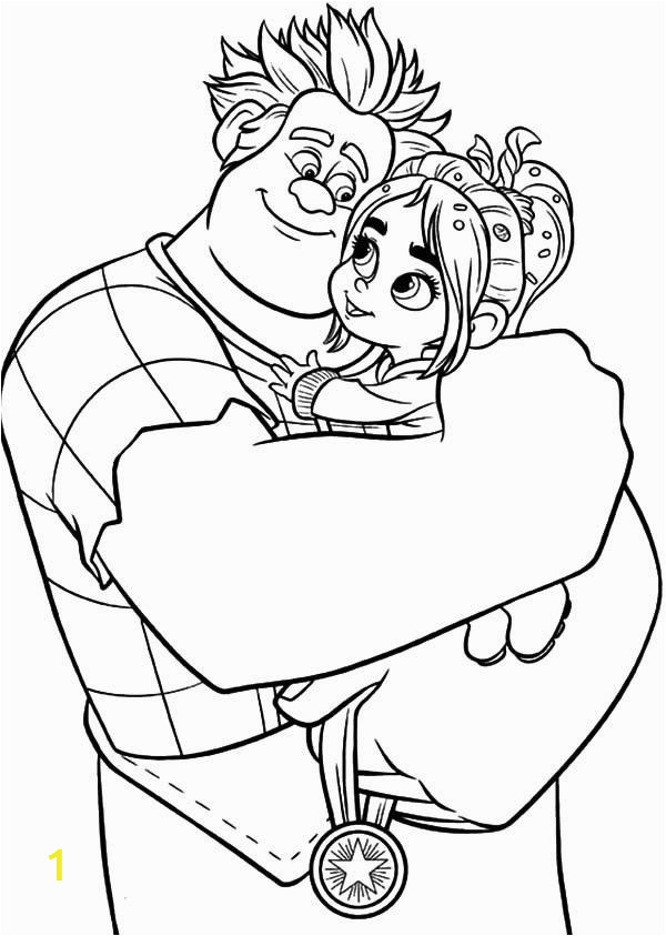 Wreck It Ralph 2 Coloring Pages the Best Free Wreck Coloring Page Images Download From 121