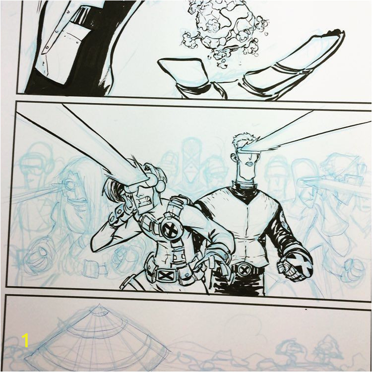 Young Marvel Coloring Pages Skottie Young
