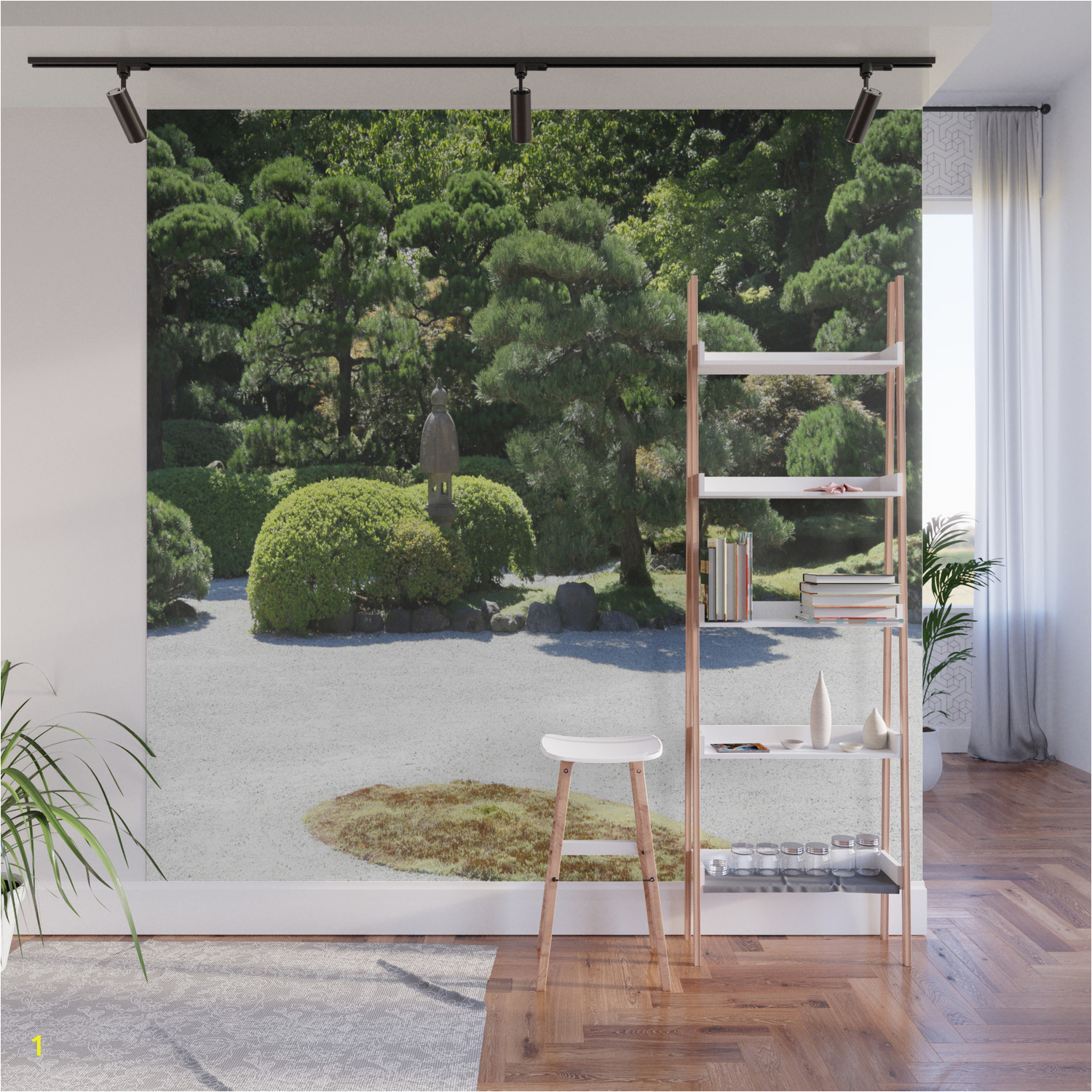 zen garden wall murals