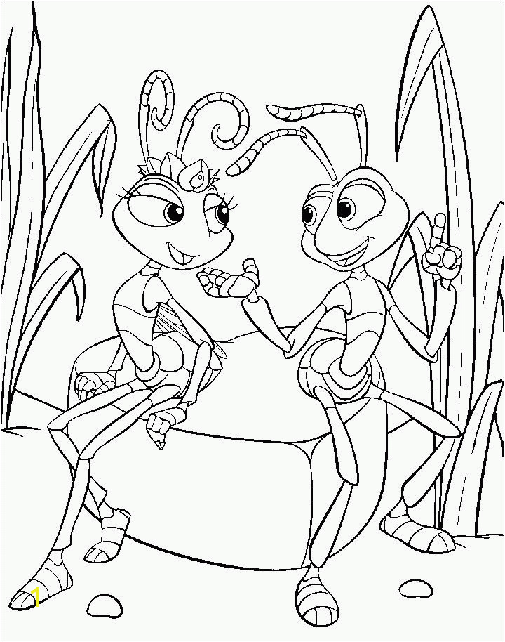 A Bug S Life Coloring Pages Disney A Bugs Life Coloring Home