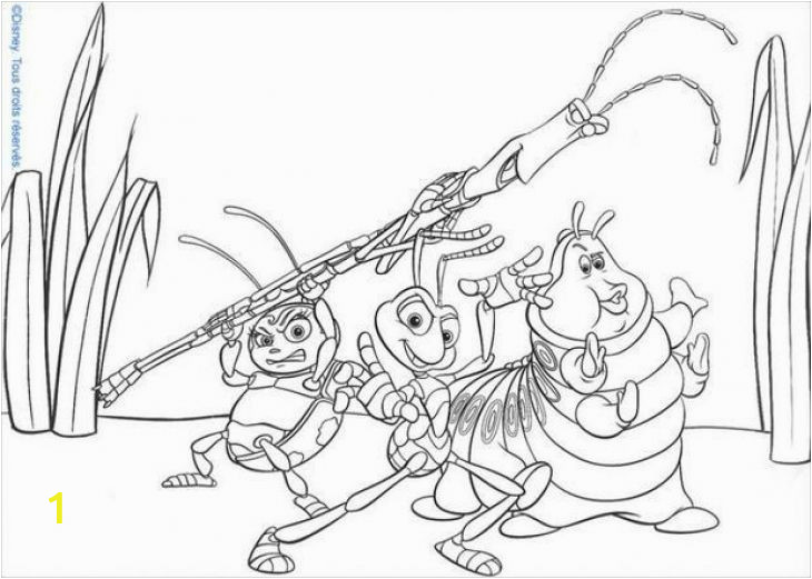 A Bug S Life Coloring Pages Disney Free Coloring Sheet Of A Bugs Life for Children