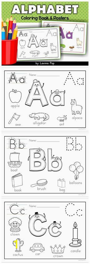 Alphabet Coloring Book and Posters Alphabet Coloring Book and Posters