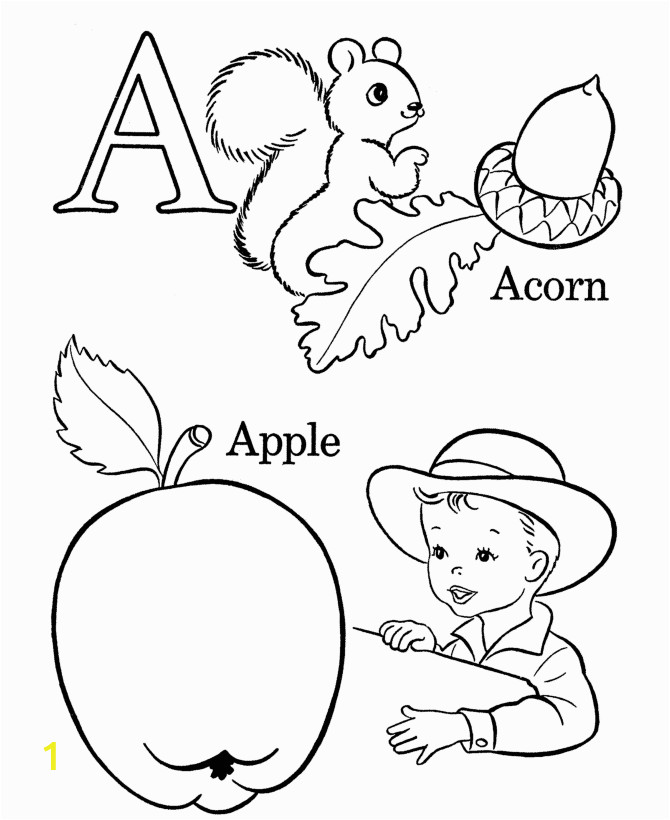 Alphabet Coloring Book for Preschoolers Vintage Alphabet Coloring Sheets