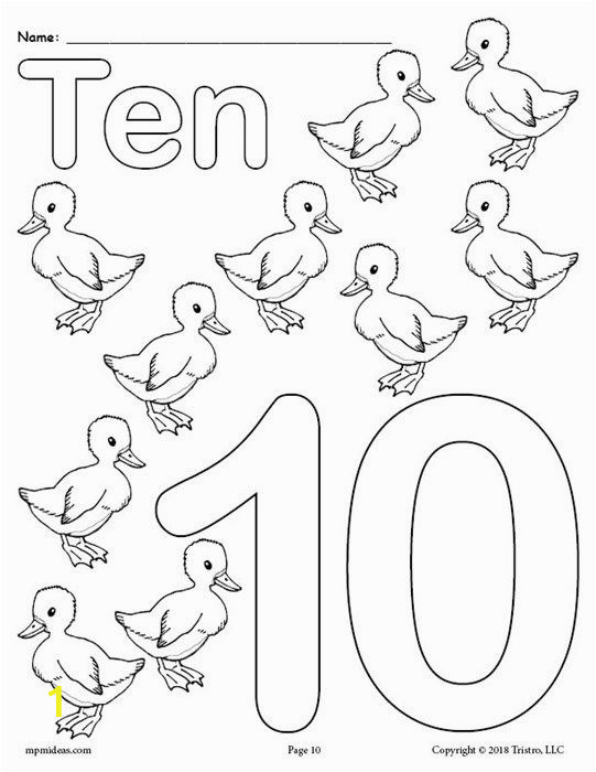 Alphabet Coloring for Grade 1 Printable Animal Number Coloring Pages Numbers 1 10