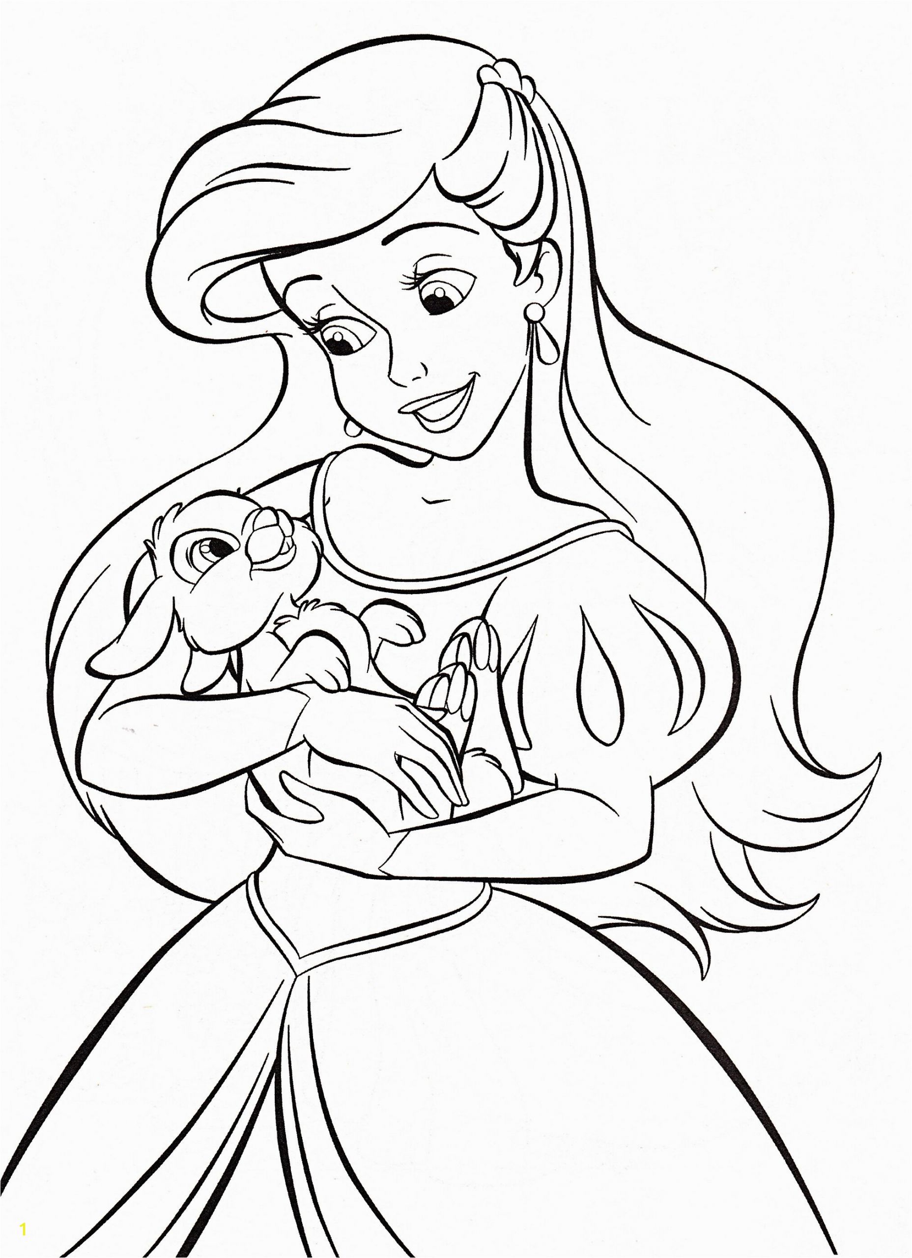 Baby Disney Princess Coloring Pages Walt Disney Coloring Pages Princess Ariel Walt Disney