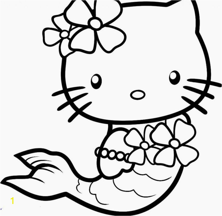 Baby Hello Kitty Coloring Pages Hello Kitty Mermaid Coloring Pages