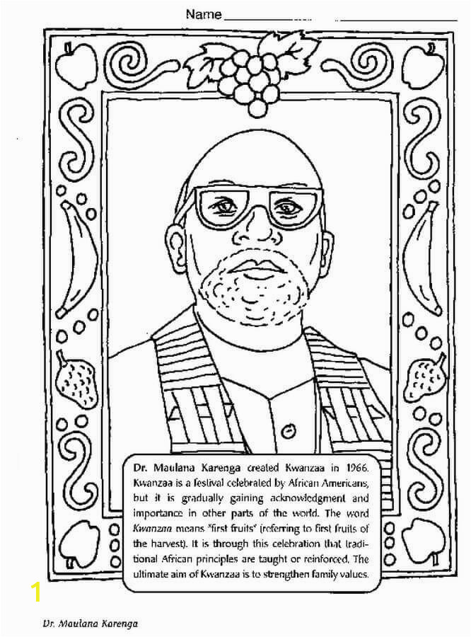 Black History Month Printable Coloring Pages Free Printable Black Month Coloring Pages Ron Karenga with