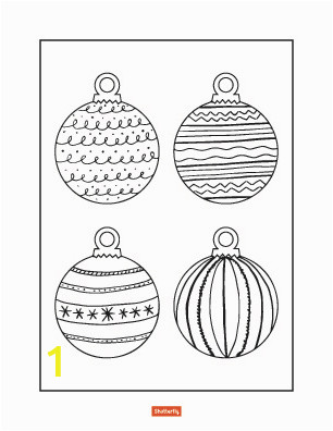 Christmas ornaments Coloring Pages Printable 35 Christmas Coloring Pages for Kids