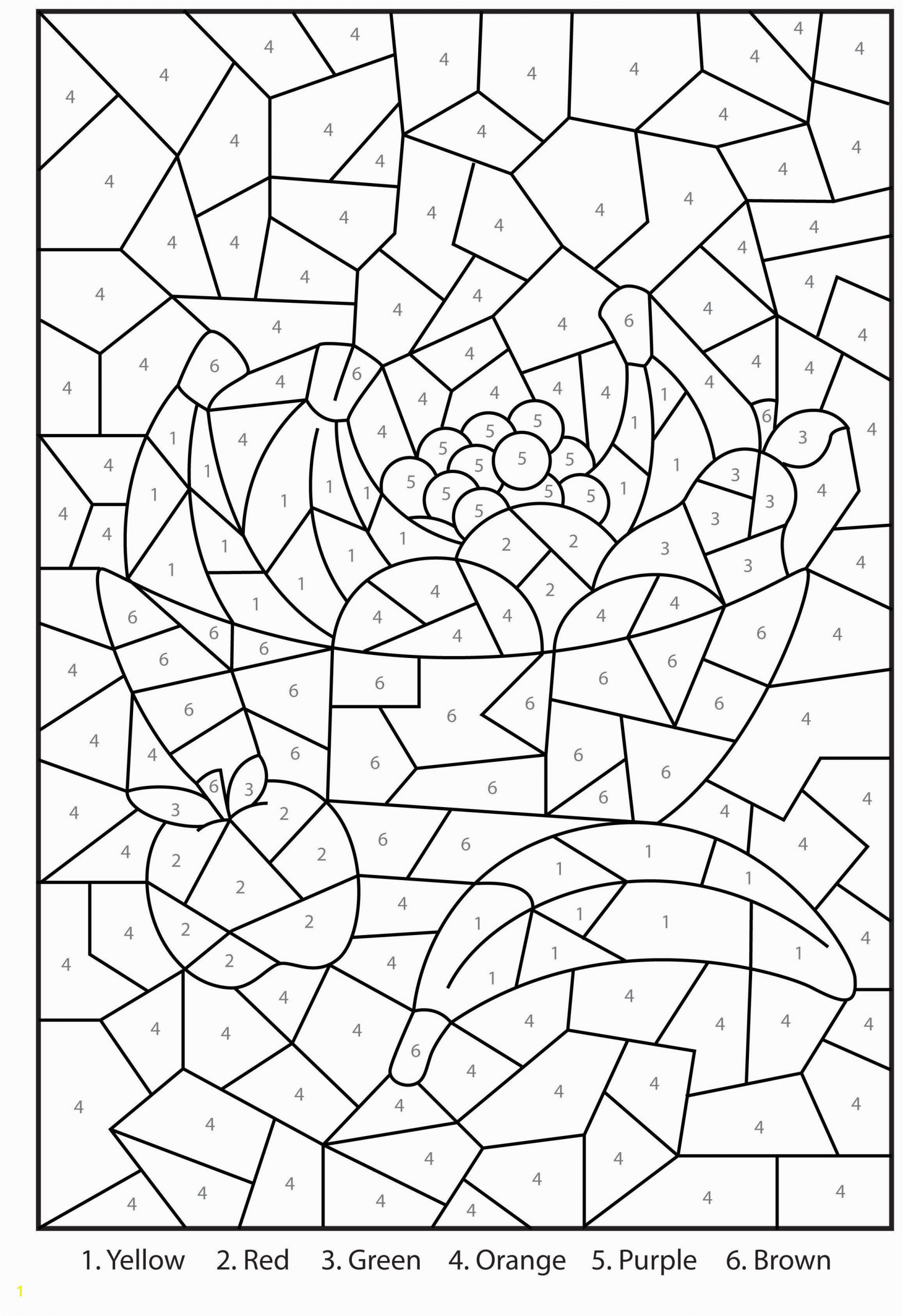 Color by Number Coloring Pages Free Image Result for Bible Math Worksheets