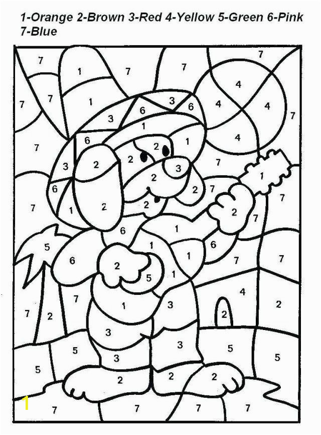 Color by Number Halloween Coloring Sheets Inspired Picture Of Numbers Coloring Pages with Images