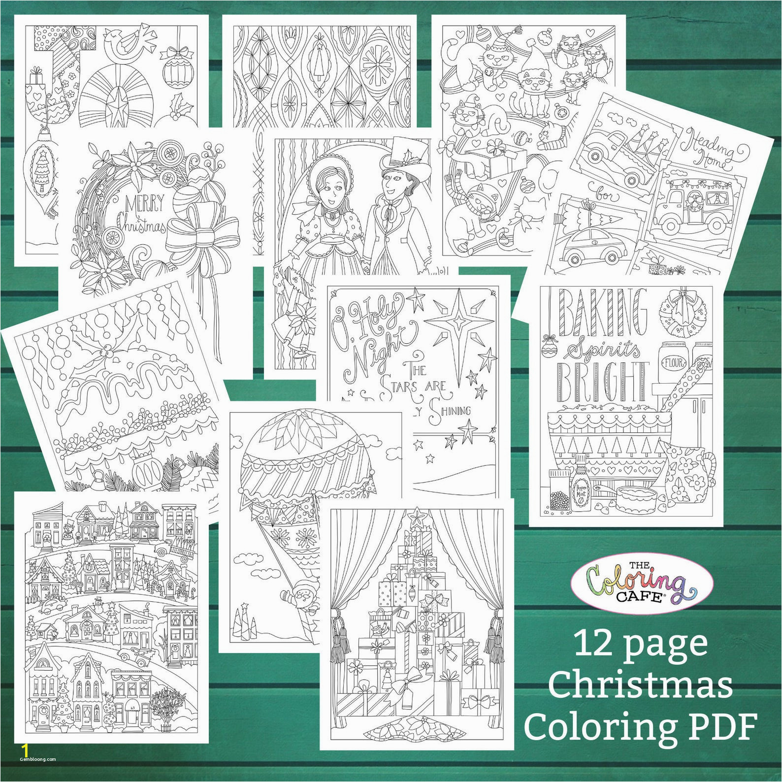 christmas color by number printables for adults unique christmas holiday etsy coloring books pages and bundles of christmas color by number printables for adults