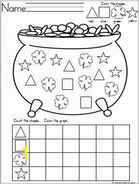 Coloring Number Of A Graph St Patrick S Day Shapes Graph with Images