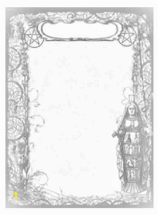 Coloring Page Of Picture Frame 3 Goddess Frame