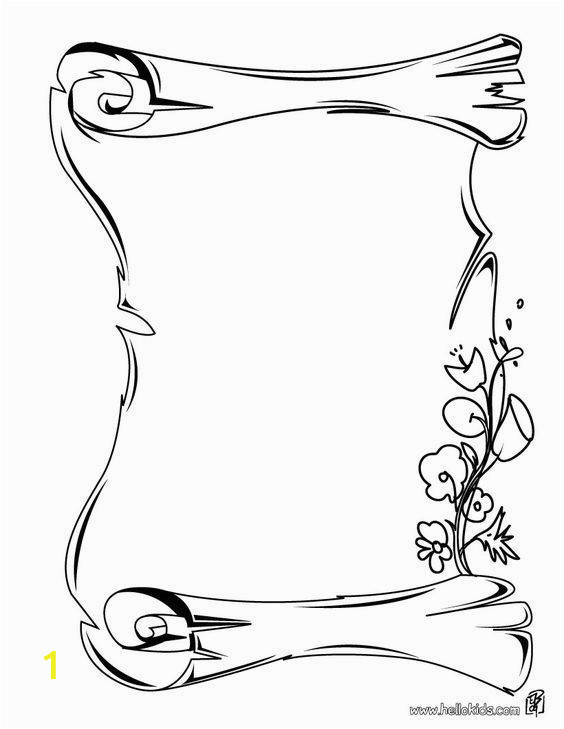 Coloring Page Of Picture Frame Pergamano Page 5 Framesandborders Printable for Your Mom
