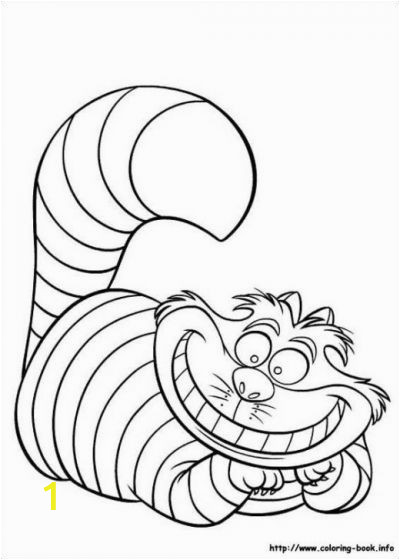 Coloring Pages Disney Alice In Wonderland Coloring Pages
