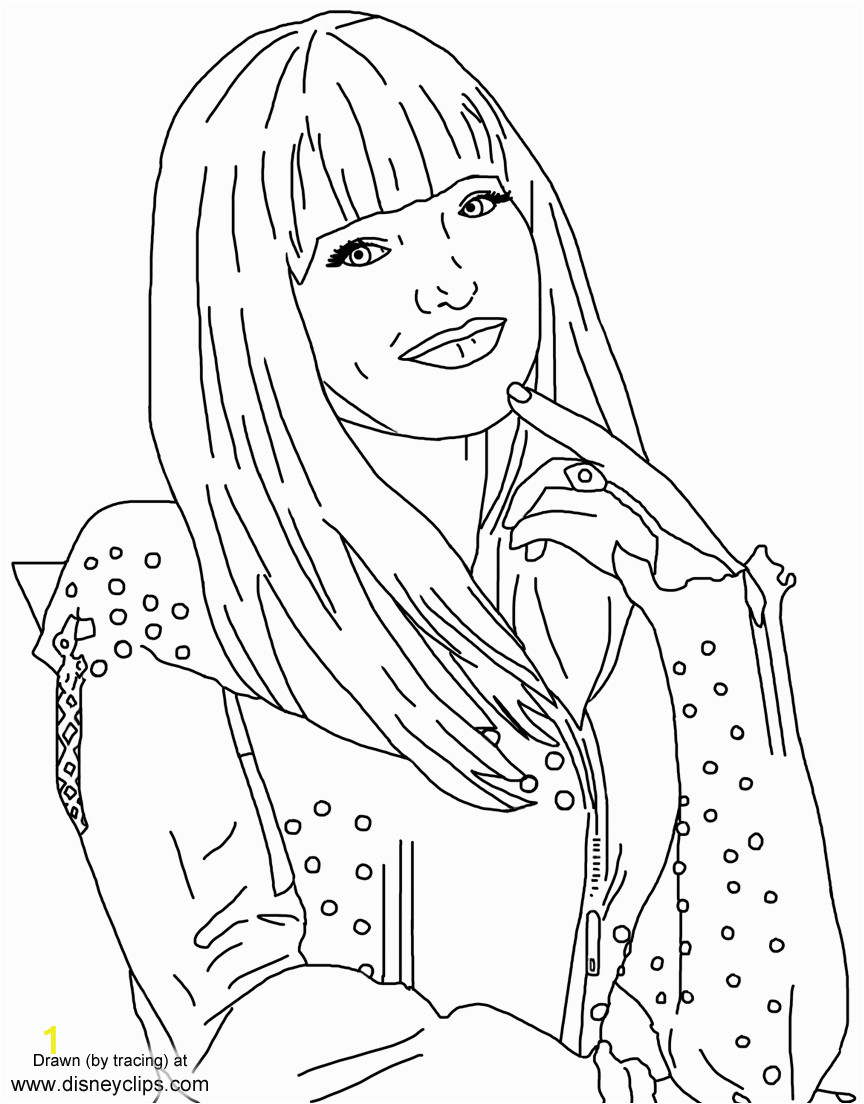 Coloring Pages Disney Descendants 2 Descendants 2 Coloring Pages In 2020