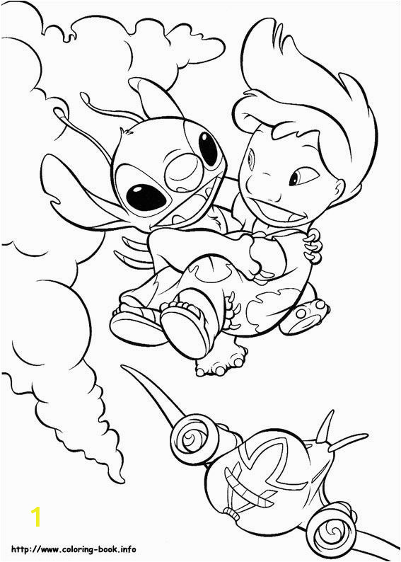 Coloring Pages Disney Lilo and Stitch Lilo and Stitch Coloring Picture Stitch