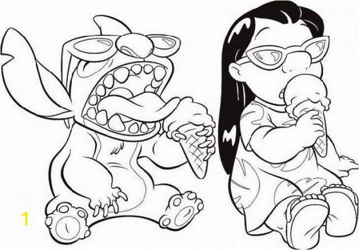 Coloring Pages Disney Lilo and Stitch Stitch Coloring Pages