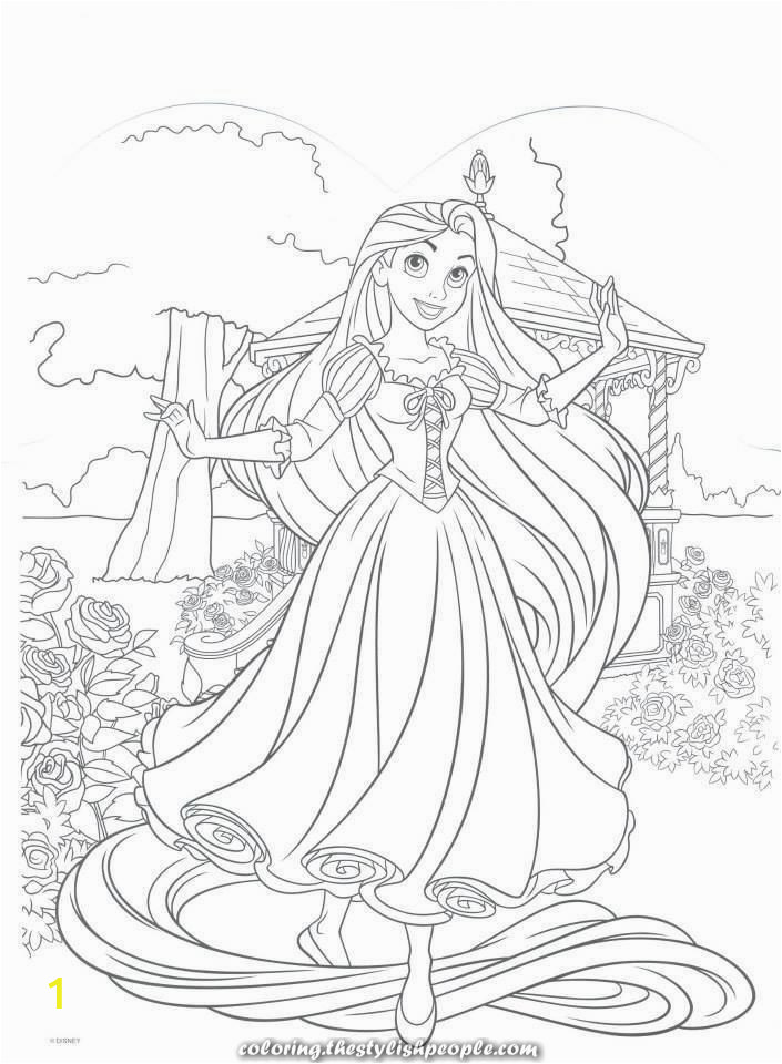 Coloring Pages Disney Princess sofia Disney Tangled Coloring Web Page with Images