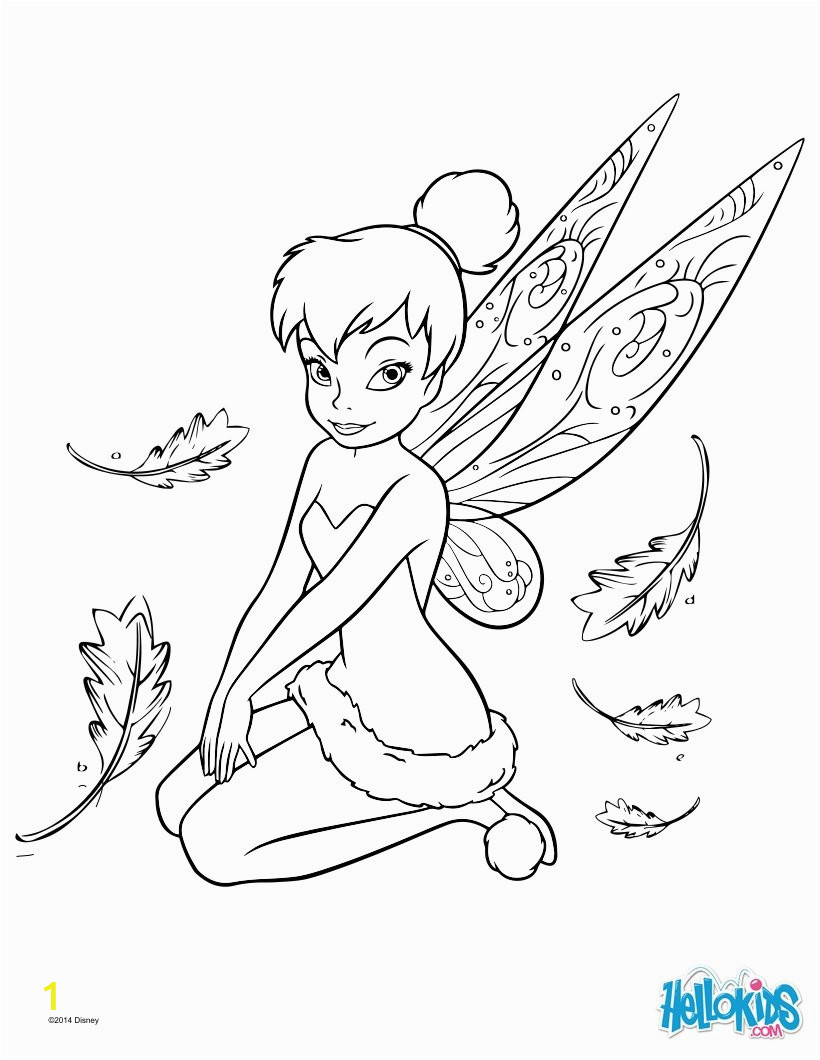 tinker bell coloring page g6k