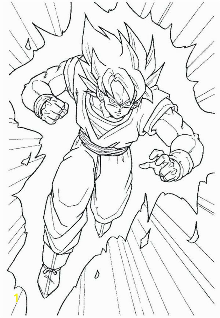 Coloring Pages Dragon Ball Z Goku Coloring Pages In 2020 with Images