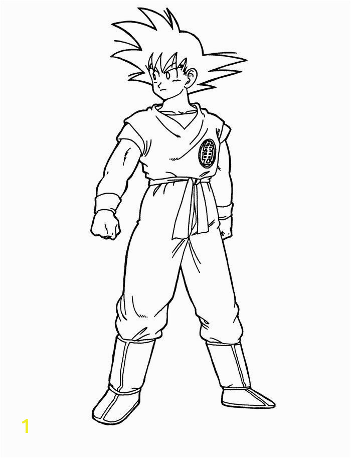 Coloring Pages Dragon Ball Z Pin On Cartoon Coloring Pages