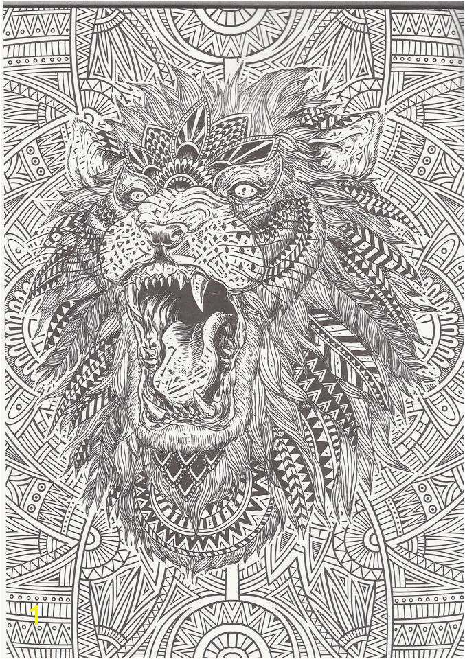 Coloring Pages for Adults Zentangle Lion Abstract Doodle Zentangle Coloring Pages Colouring