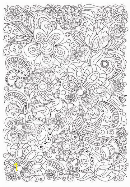 Coloring Pages for Adults Zentangle Zentangle Art Coloring Page for Adults Printable Doodle