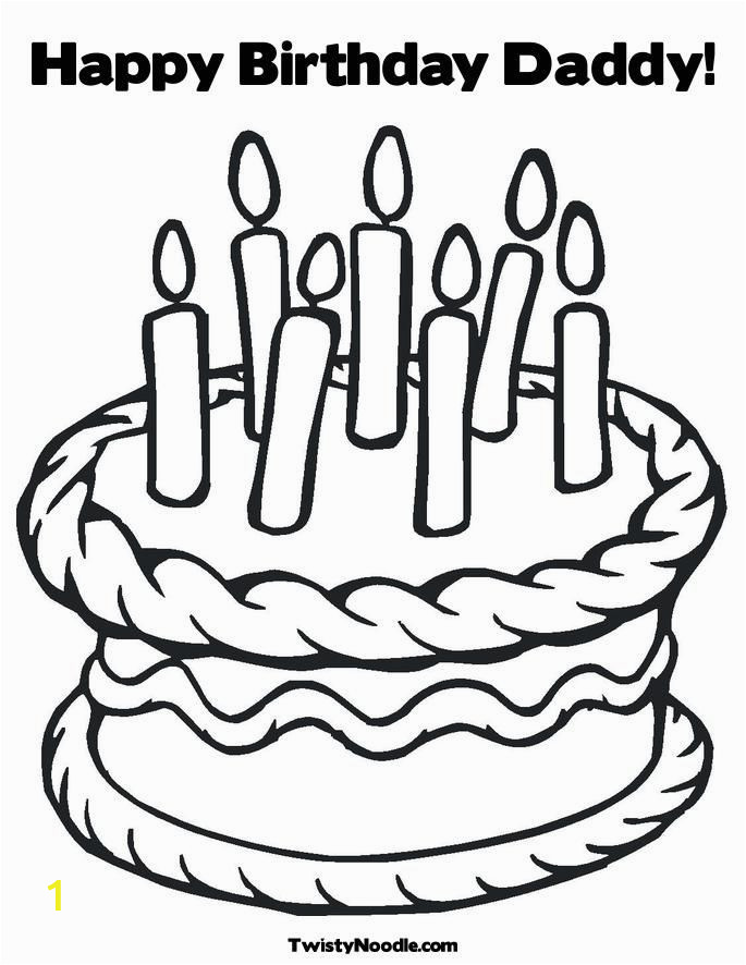 Coloring Pages for Dads Birthday Birthday Coloring Pages for Daddy Coloring Home