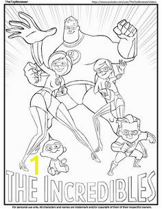 Coloring Pages for Incredibles 2 55 Best Coloring Pages for Kids Images