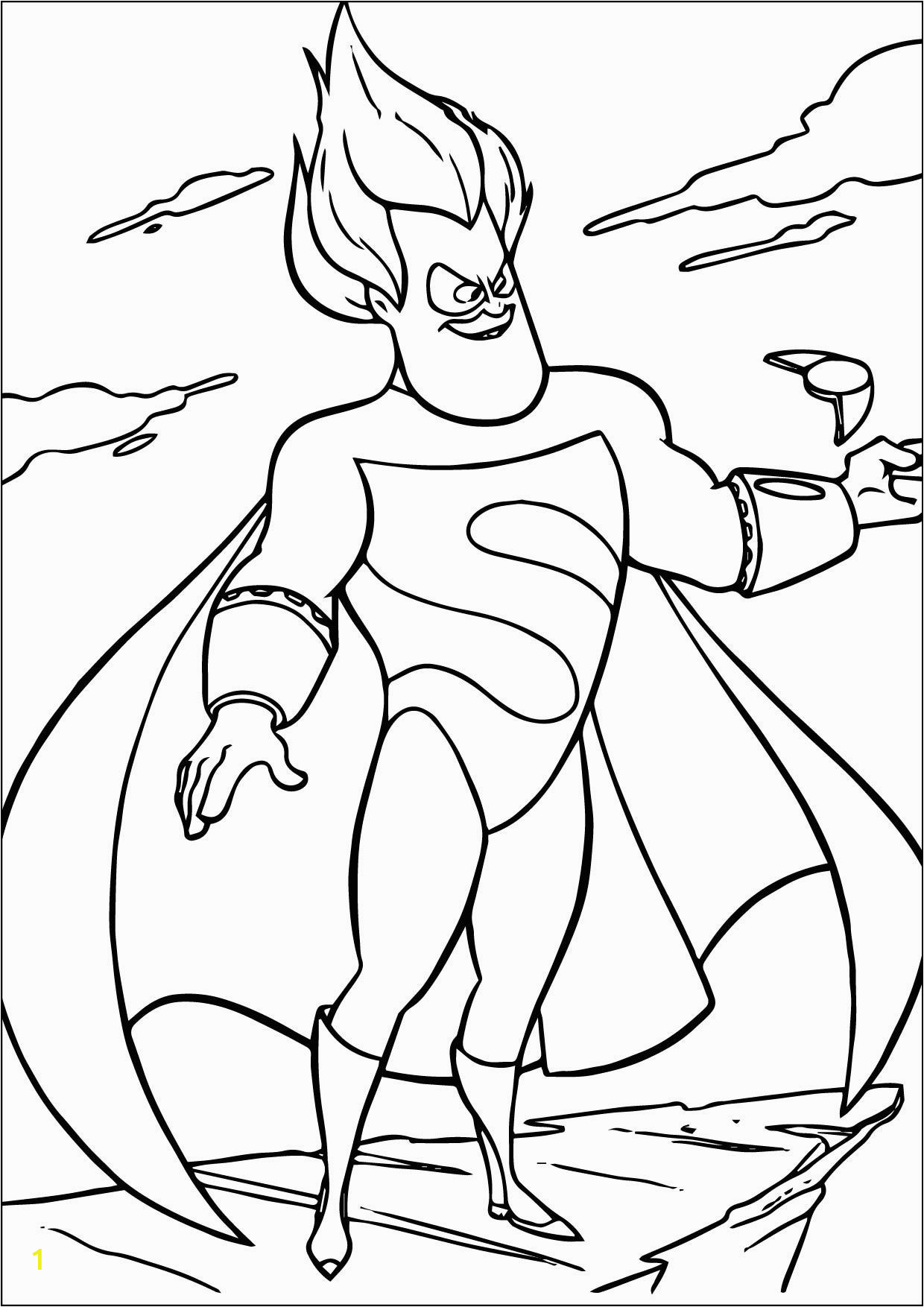 Coloring Pages for Incredibles 2 Pin by M Coloring Page On Mcoloring